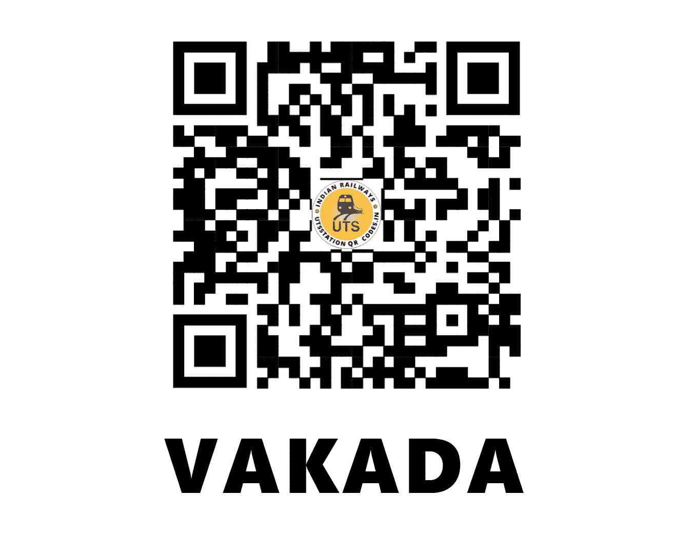 UTS QR Code for VAKADA - VH (SC - ANDHRA PRADESH)